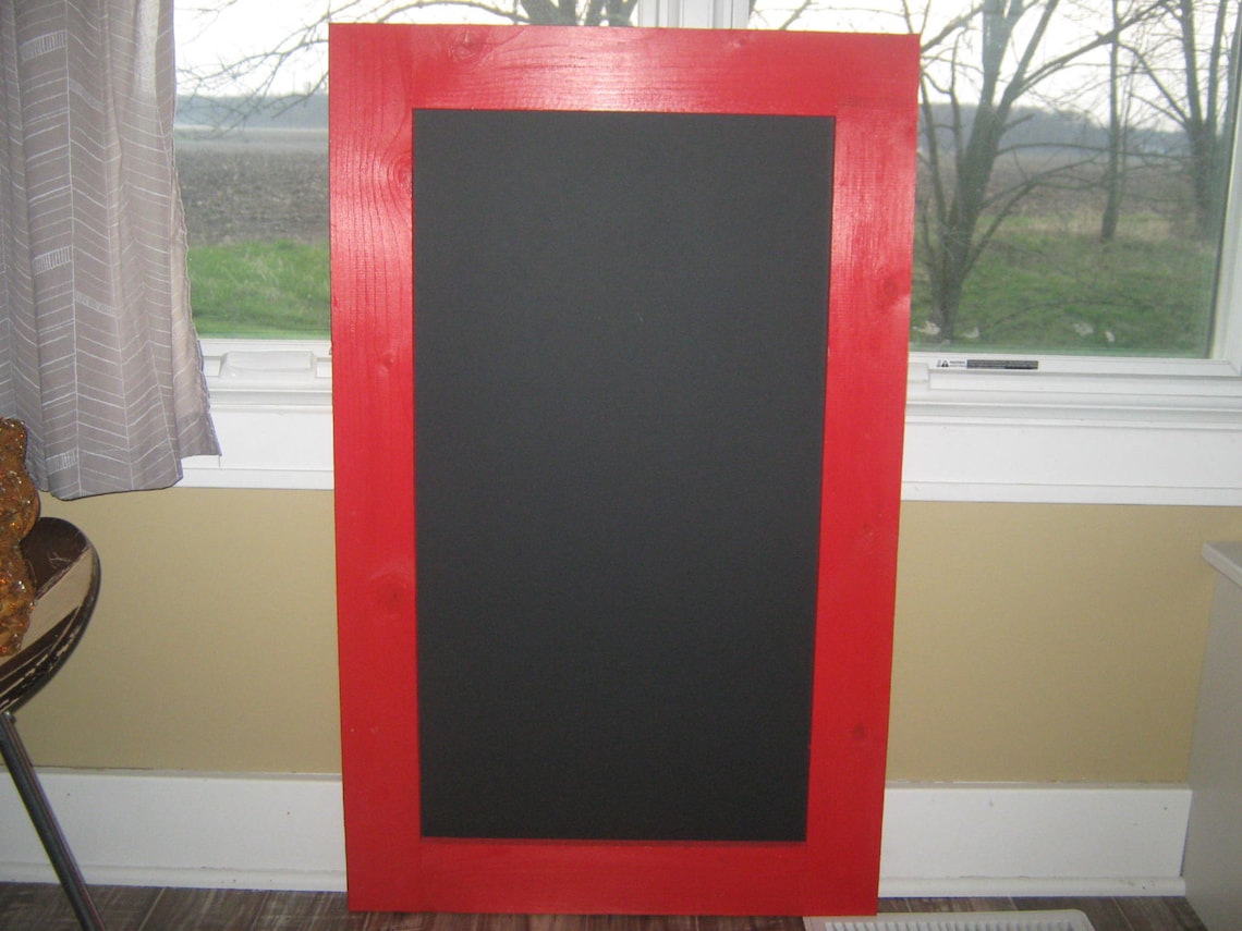 Extra Large Chalkboard. Custom Made You Pick Painted Chalk Etsy
