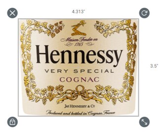 Download Hennessy Label Etsy