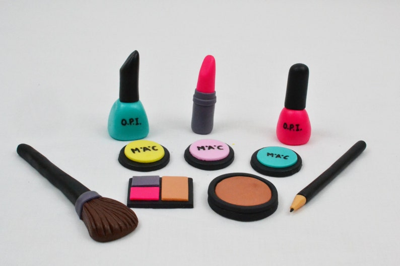 Fondant Makeup cake kit MAC makeup kit Makeup Fondant Cake Etsy