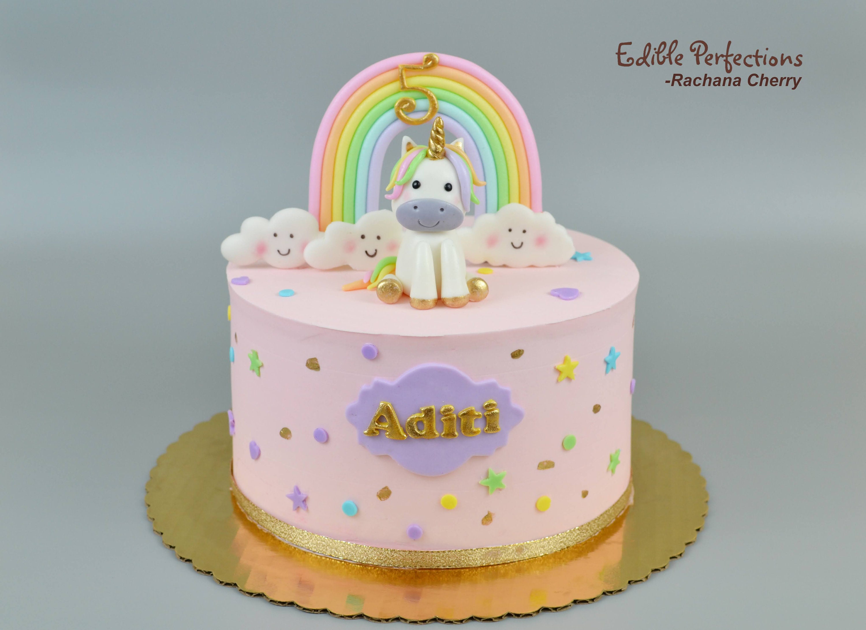 Unicorn Birthday Cake (6) | Baked by Nataleen