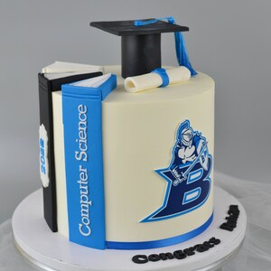 Graduation Cake Topper Set, Graduation Cake Kit, Graduation Book Cake