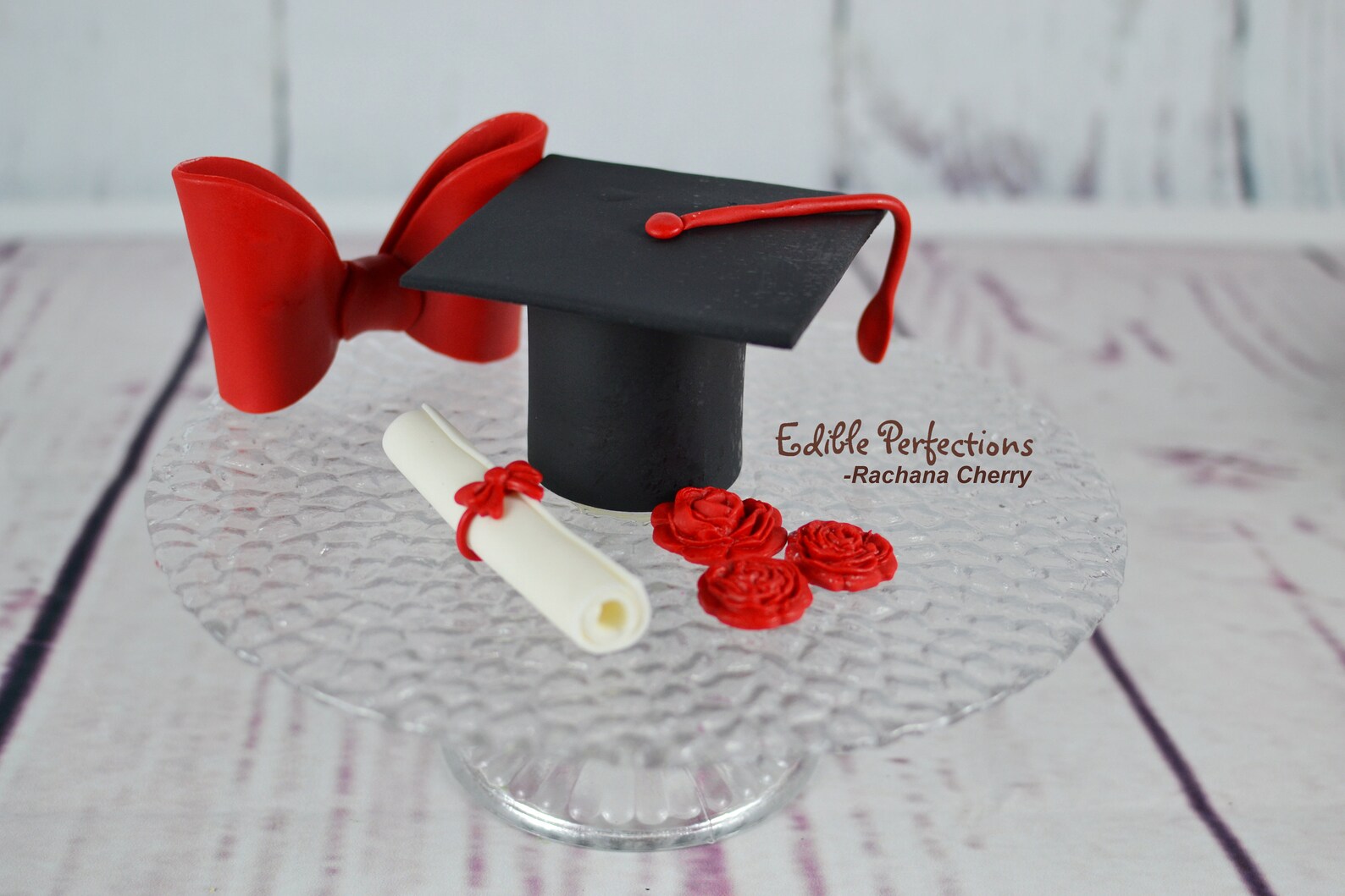 Graduation Cake Topper Set Fondant Graduation Toppers Edible | Etsy