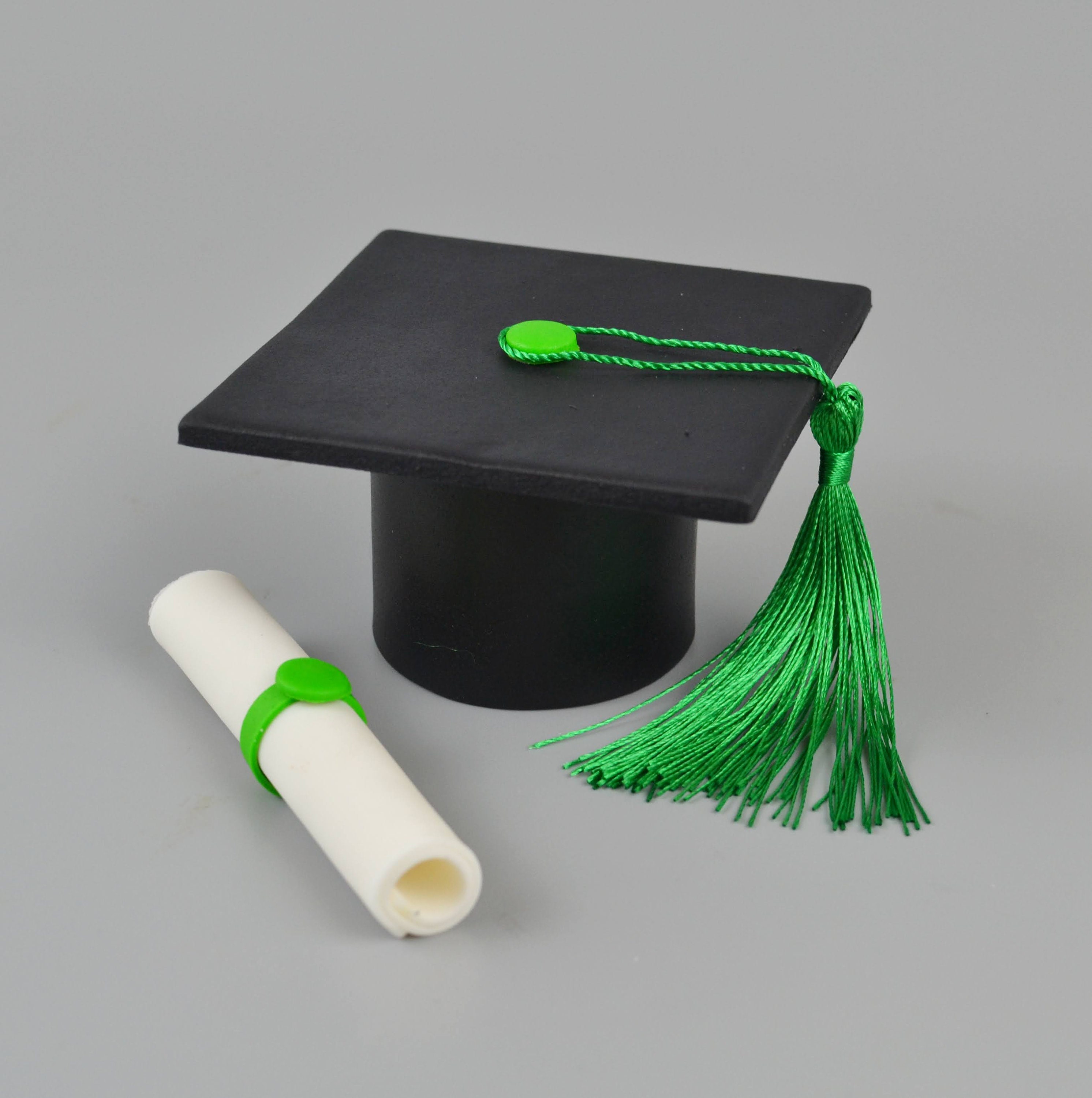Graduation Mortarboard Cap With Gold Tassel And Diploma Scroll Tied With A Red Ribbon. Symbol Of Academic Success. 69079143 PNG