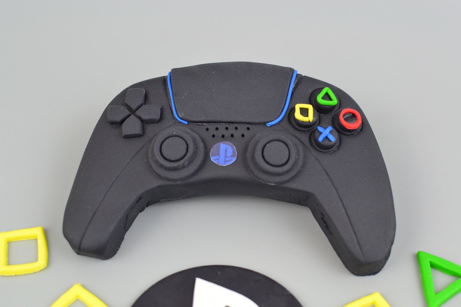 Game controller cake topper PS5 game controller Fondant game Etsy