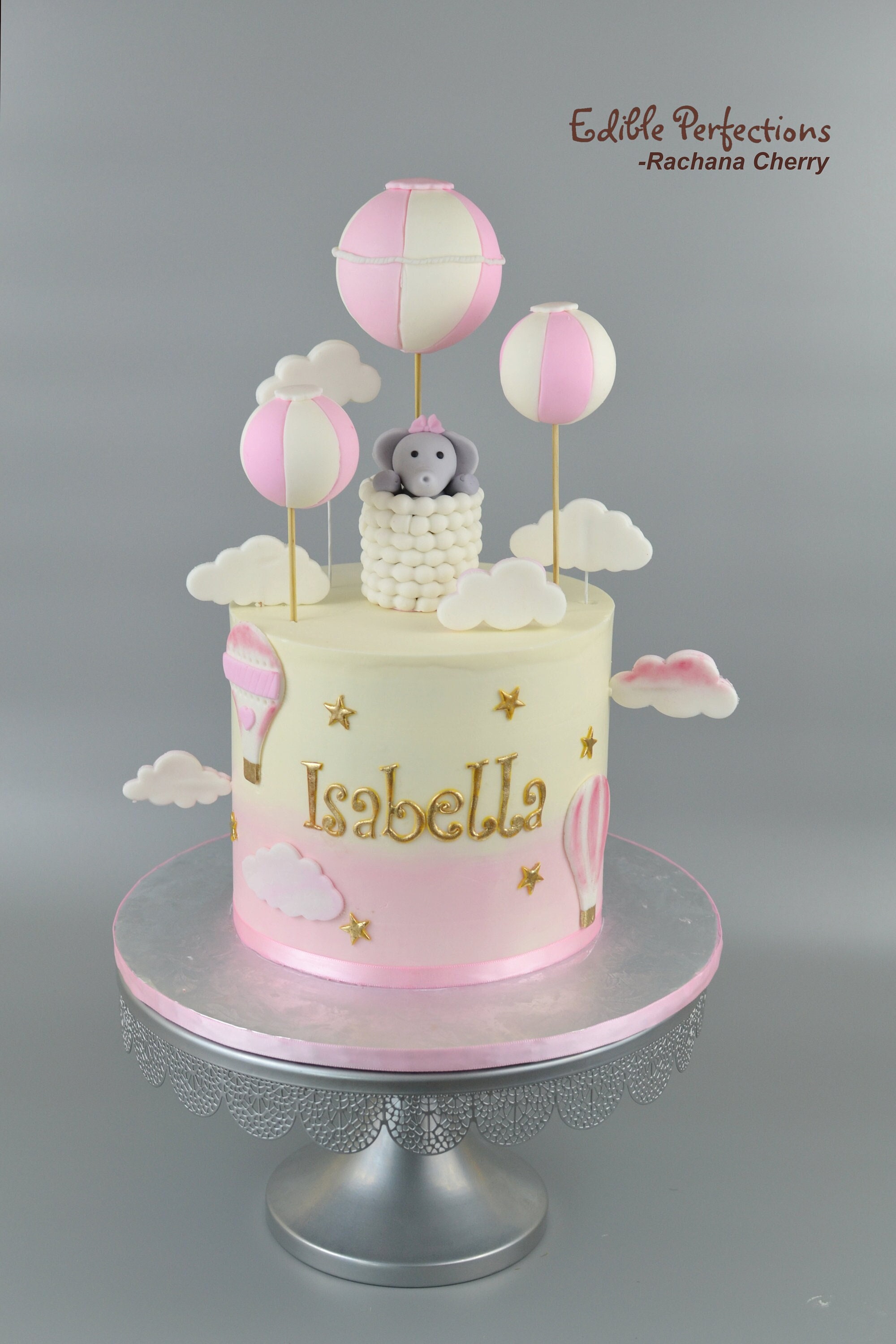 Hot Air Balloon Cake Toppers, up up and Away Birthday, Hot Air