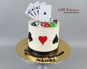 Casino Cake Etsy