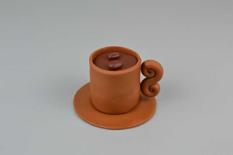 Coffee Mug Cake Topper Etsy