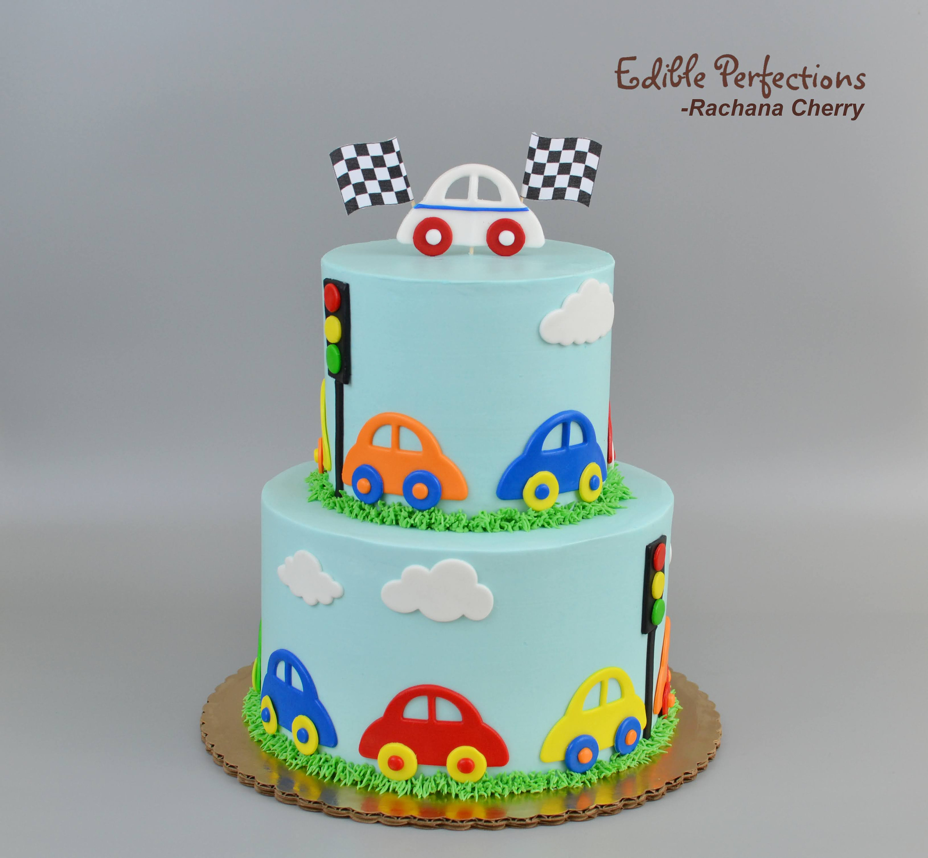 Cars Theme Cake Topper -  Finland