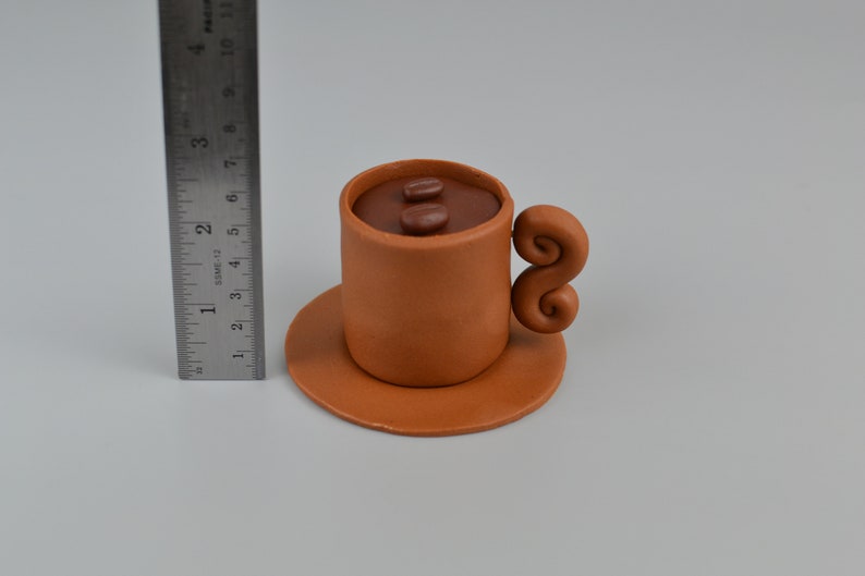 Coffee Mug Cake Topper Etsy
