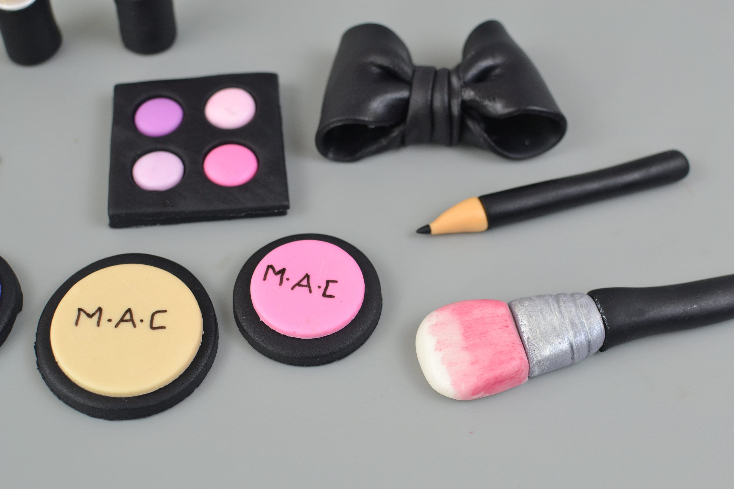 Fondant Makeup cake kit makeup kit Makeup Fondant Cake Etsy