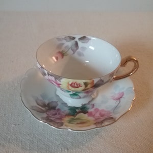 Saji occupied Japan teacup and saucer