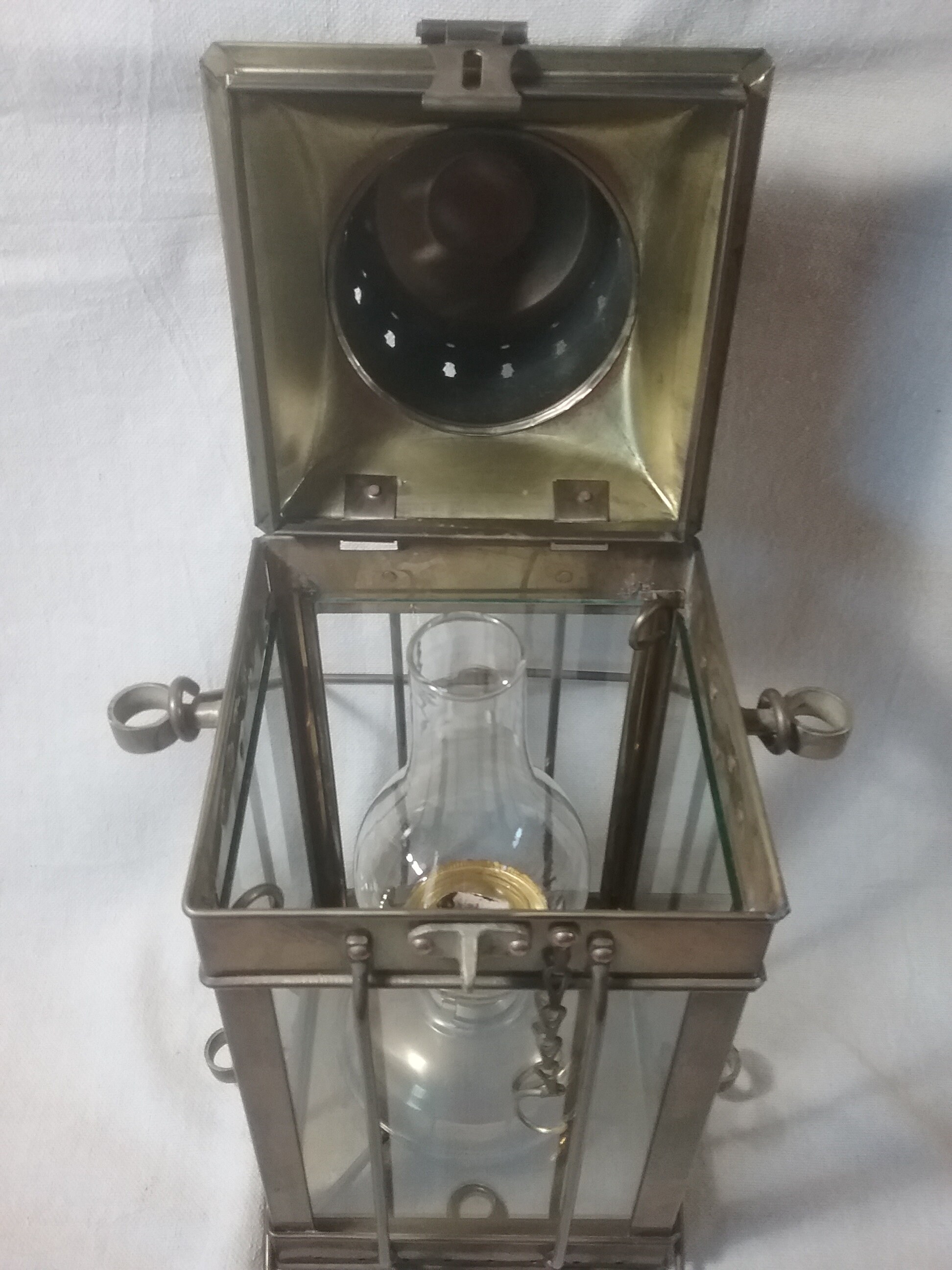 CARGO LIGHT 1939 真鍮製 アンティーク／レトロ WWII ERA CARGO LIGHT BRASS LANTERN GREAT BRITAIN 1939 | eBay