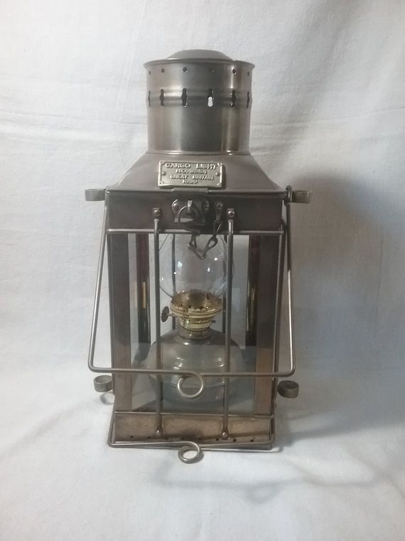 CARGO LIGHT 1939 真鍮製 アンティーク／レトロ WWII ERA CARGO LIGHT BRASS LANTERN GREAT BRITAIN 1939 | eBay