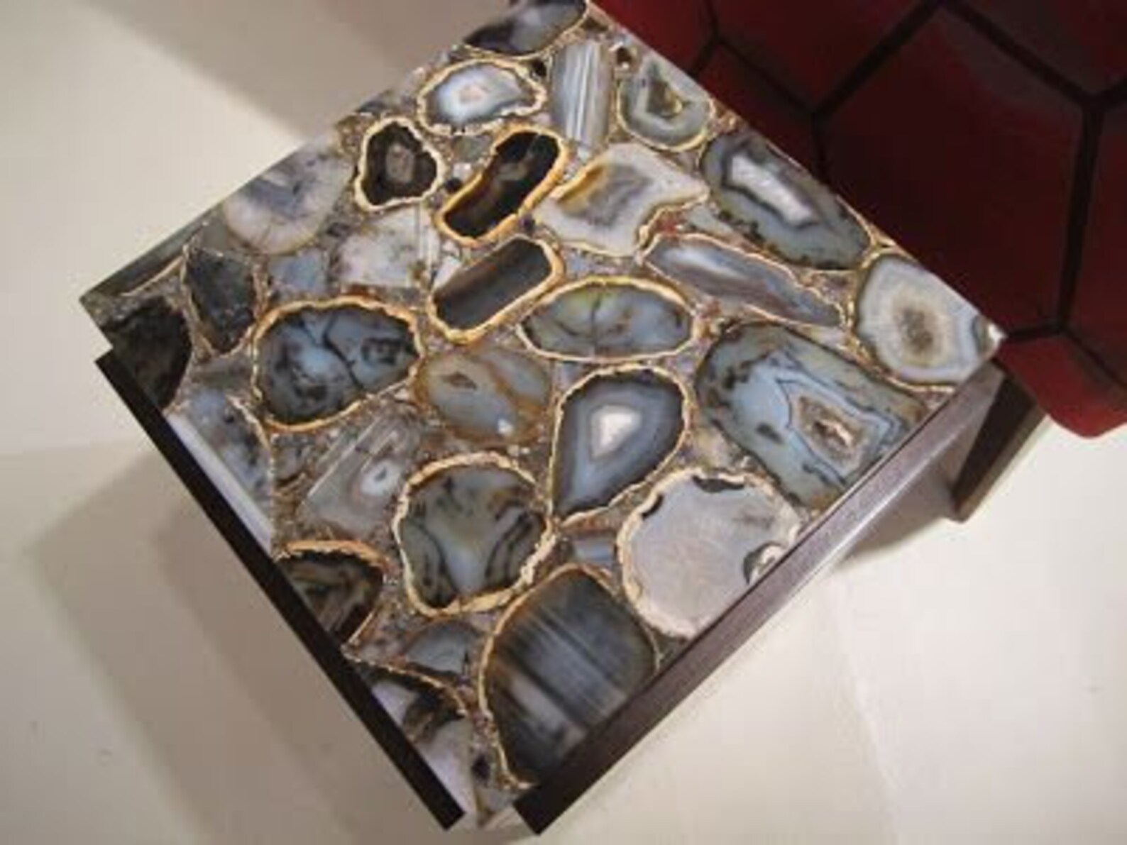 Agate Table Natural Stone Table Agate Console Table Agate Etsy