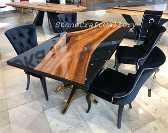 Epoxy Resin Table, Epoxy Resin Dining Table, Epoxy River Table, Handmade Epoxy Table, Epoxy Resin River Table