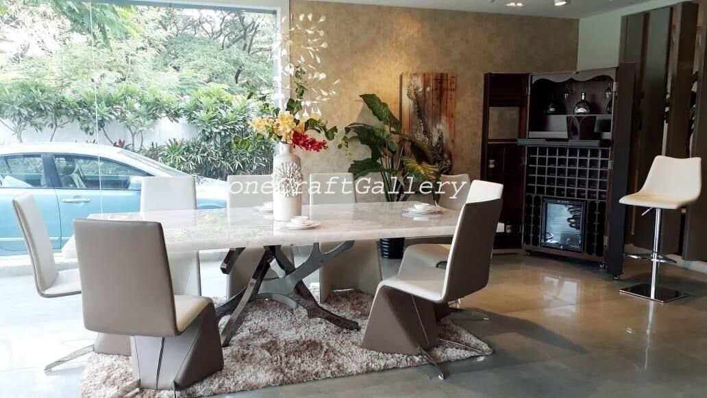 Round Quartz Dining Table Etsy