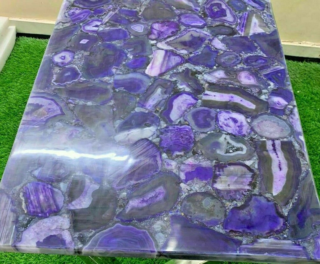 Agate Table Top / Agate Counter Tops Handmade Home Furniture Decor Etsy