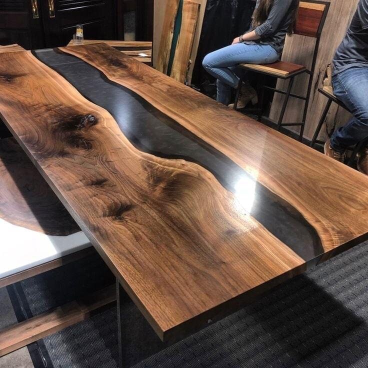 Epoxy Table Top / Epoxy Center Table Top Handmade Work / Epoxy Etsy