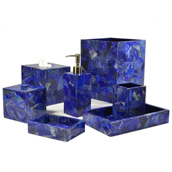 Marble Bathroom Set of 7 luxury Bathroom Sets bathroom Etsy