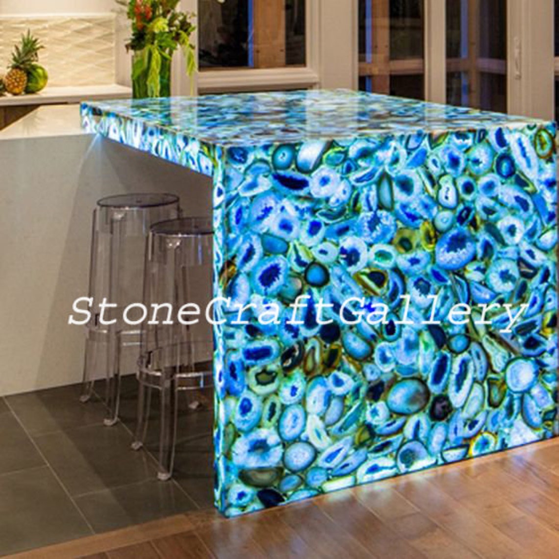 Agate Dining Table Agate Table Top Agate Console Table Etsy