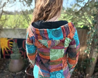 ジャケット・アウター eaphi PATCHWORK EMBROIDERY LACE JACKET PATCHWORK EMBROIDERY LACE JACKET