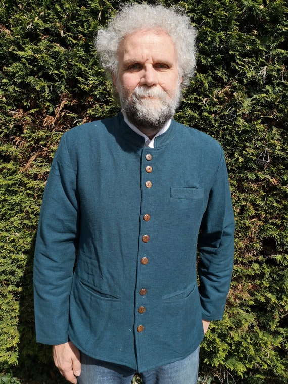 Nehru Collar Jacket Mandarin Jacket Modi Indian Grandad Etsy