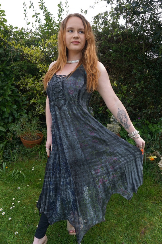 Ladies Hippy Dress Steampunk Dress 