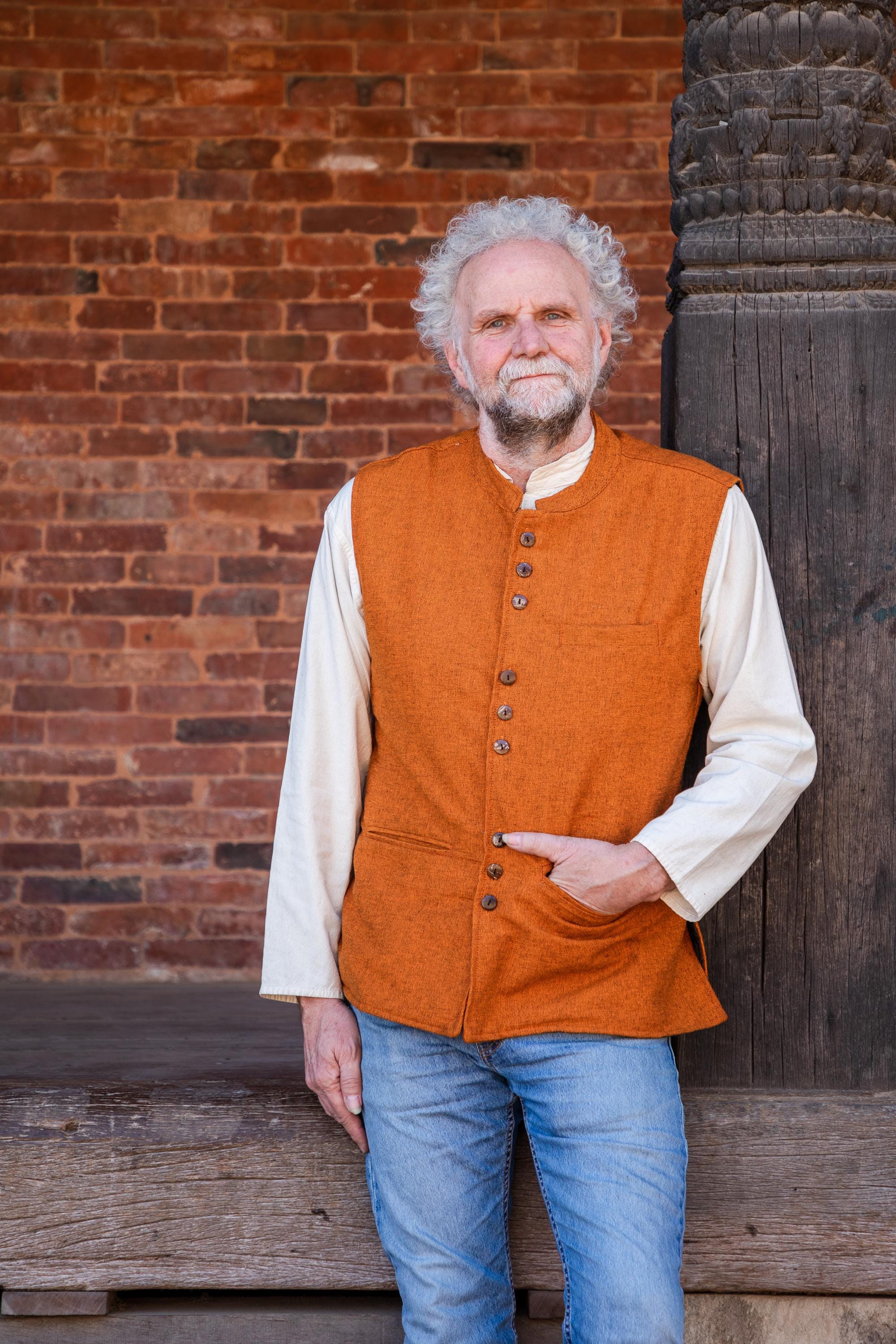 Sidhu Moose Wala Kurta Pajama Punjabi Half Jacket Mens Desi Jacket UK