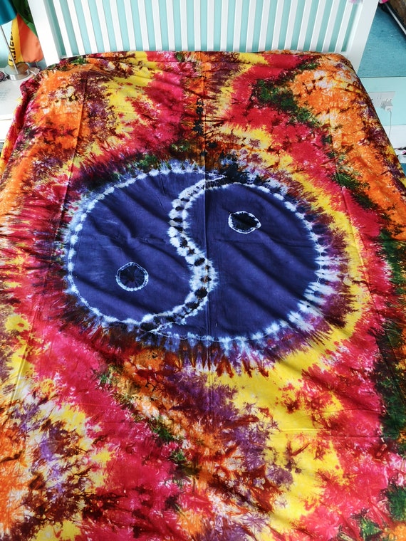 Black And White Indian Mandala Tapestry Cotton Yin Yang throw WALL HANGING THROW Black And White Indian Mandala Tapestry Cotton Yin Yang throw WALL HANGING THROW