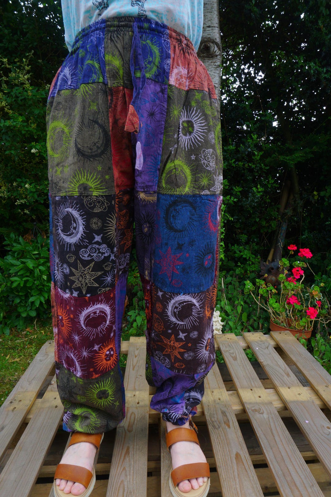 パンツ Patchwork wax pants SCD Crowd PATCHWORK WAX PANTS – SCD CROWD