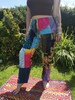 Batik Patchwork Trousers | Patchwork Pants | Adult Teen | Funky Festival Hippy Boho | Yoga Pants | 8 10 12 14 16 