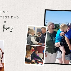 Celebrating Dad or Mom Slideshow - Tan Mini Show