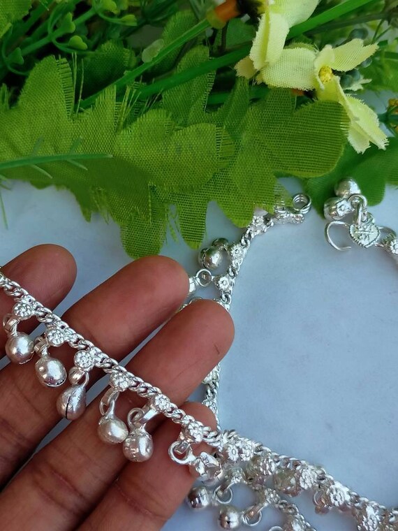 de tobilleras para bebés tobilleras de plata para niños - Etsy España