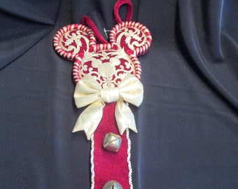 VICTORIAN DISNEY bell pull  door hanger