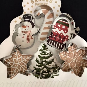 CHRISTMAS COOKIE CUTTERS~set