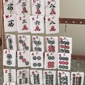 Mah Jongg Earrings