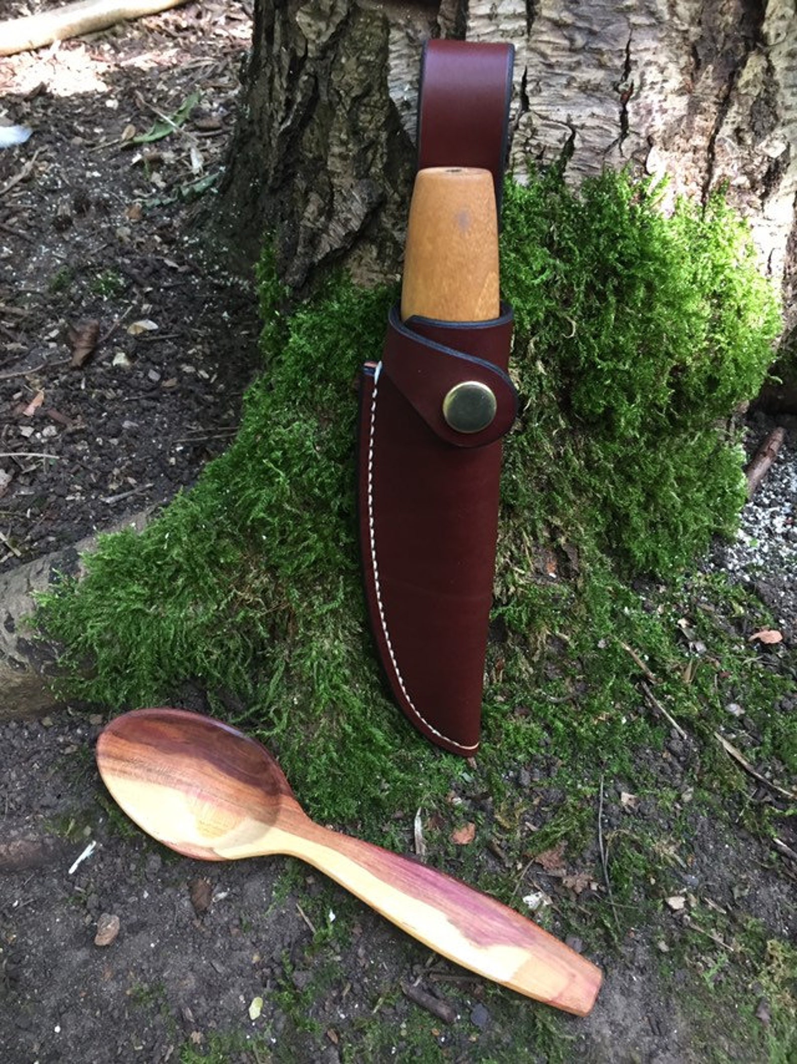 Mora 106 Sloyd Woodcarving knife sheath with belt loop Etsy