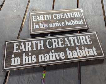 Custom Earth Creature in his/her native habitat, Twilight Zone