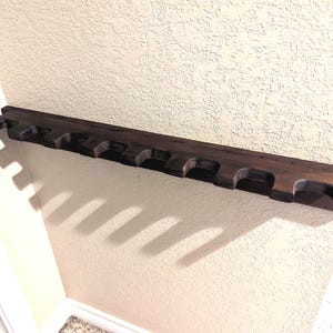 Wall Mount Rustic Rifle Rack, 8 Rifle Rack, 4 Rifle Rack, Shotgun Rack, Solid Pine Wall Rack