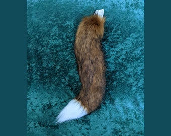 Customizable Tip Luxury Fox Tail