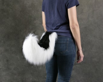 Customizable Posable Husky Tail (May Add Ears) - Medium