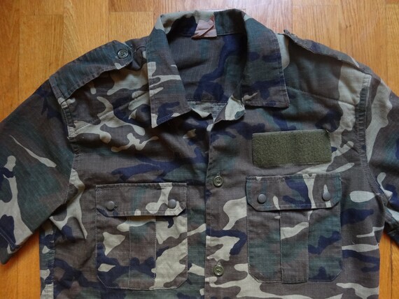 Camouflage Spanish Army Shirt Size M 
