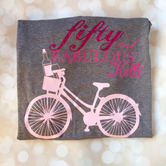 50 And Fabulous Tee 50th Birthday Shirt Fifty And Fabulous