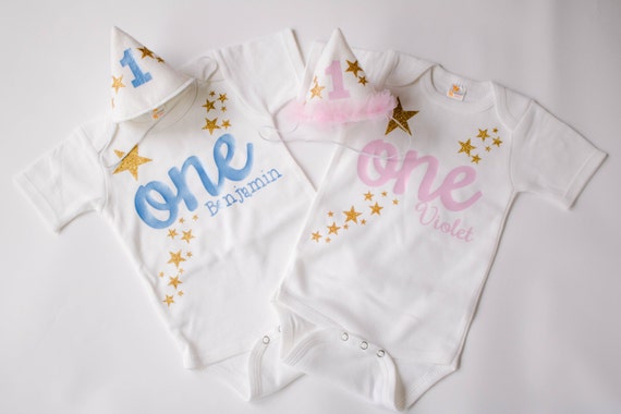 boy girl twin 1st birthday outfits