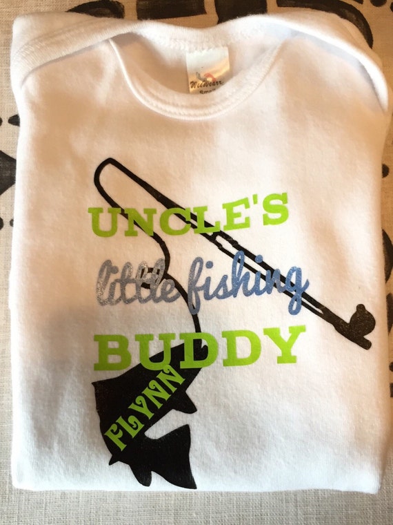 Fishing Buddy Bodysuit Personalized Etsy