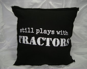 Handmade pillow cover, 14X14, man cave, garage
