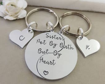 sister keychain etsy