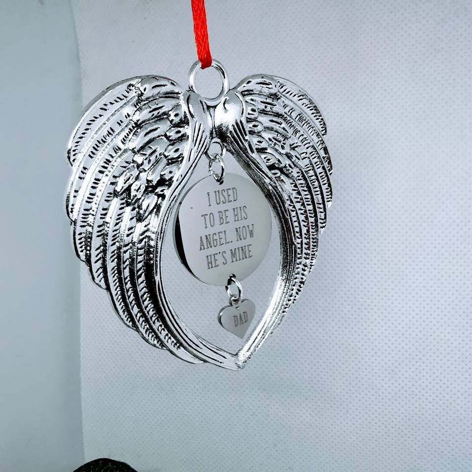 I Used to Be His Angel Now He's Mine Father in Heaven | Etsy