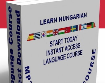 INSTANT DOWNLOAD Learn To Speak fluent Hungarian Language today Course MP3 & PDF,language of Hungary