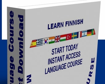 INSTANT DOWNLOAD Learn To Speak Finnish Language fluently today Course MP3 & PDF, Language of Finland